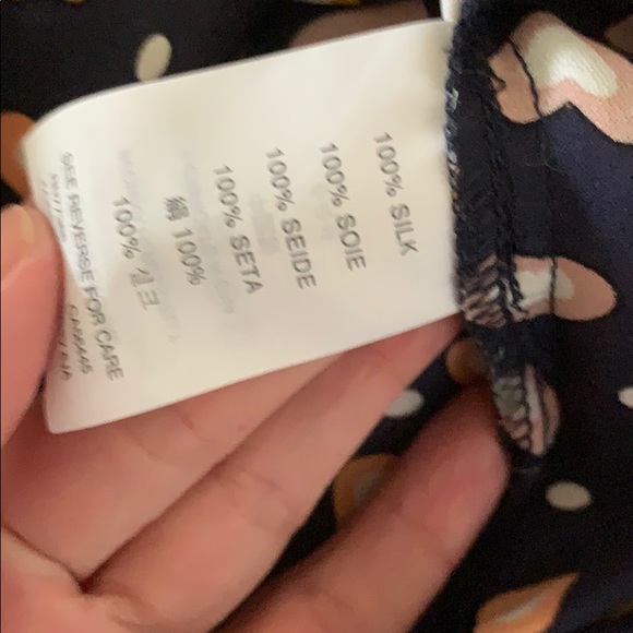 J. Crew Silk Blouse, 6 - Picture 4 of 4